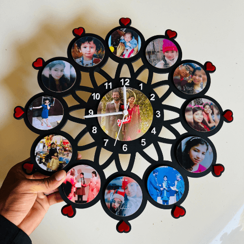 Customise Wooden Wall Clock