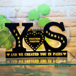 Initial Name Led Lamp