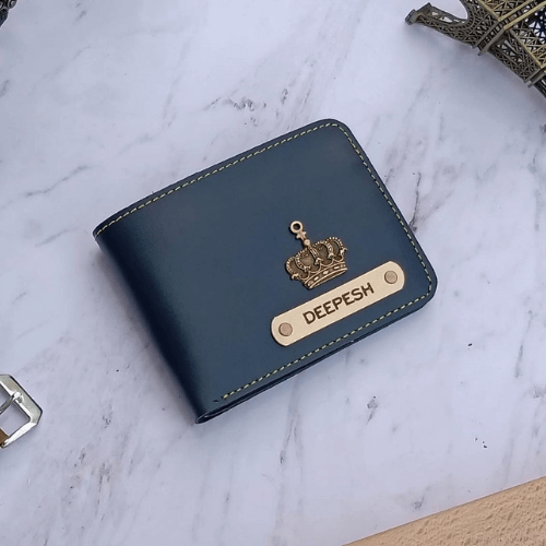 CUSTOMIZE NAME & CHARM FAUX WALLET