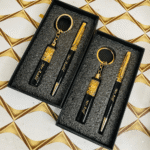 Customised Crystal Pen & Keychain Combo