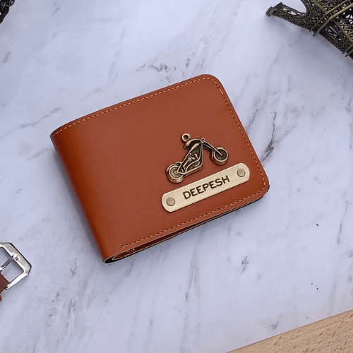 CUSTOMIZE NAME & CHARM FAUX WALLET
