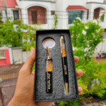 Customised Crystal Pen & Keychain Combo