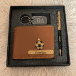 Customised Wallet+Keychain+Pen Combo