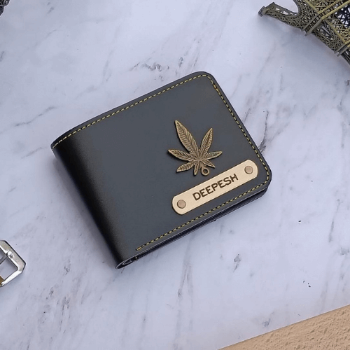 CUSTOMIZE NAME & CHARM FAUX WALLET
