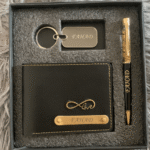 Customised Wallet+Keychain+Pen Combo