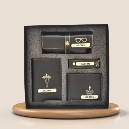 Customised 4 in one mens wallet combo hamper