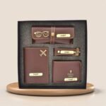 Customised 4 in one mens wallet combo hamper