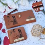 Couple Sketch Wallet combo