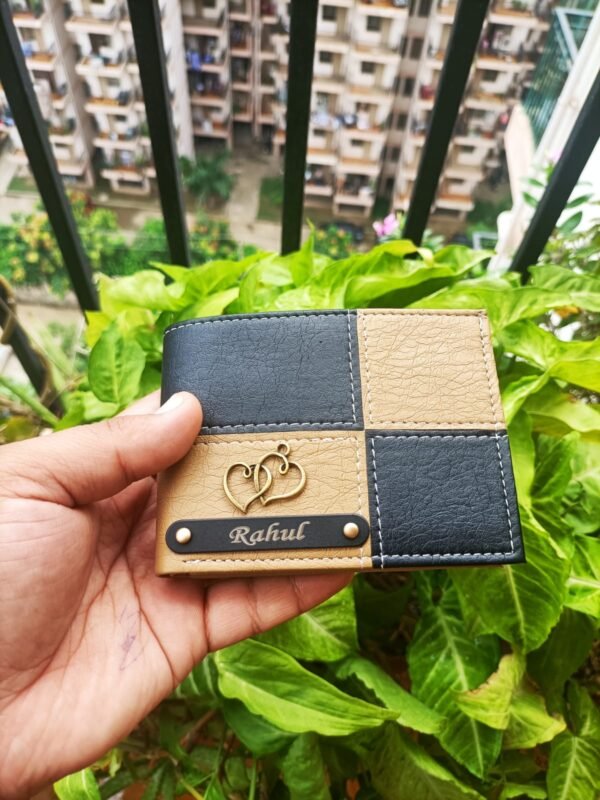 Premium Square Wallet – Stylish & Customisable