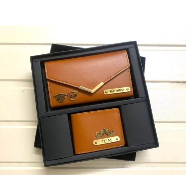 Customise Clutch & Wallet Couple Combo