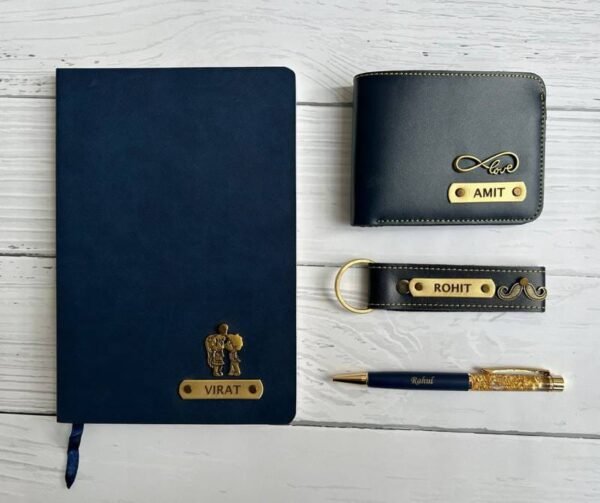 Customised Diary+Wallet+Pen+Keychain Combo