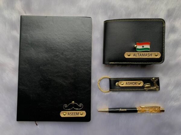 Customised Diary+Wallet+Pen+Keychain Combo