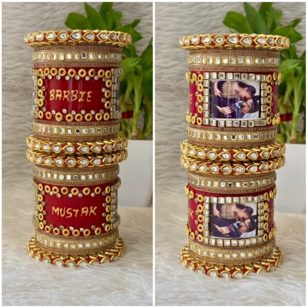 Classic Photo Bangles Set