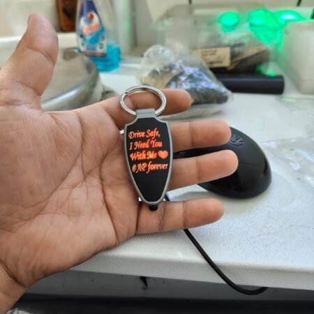 Personalised LED Keychain