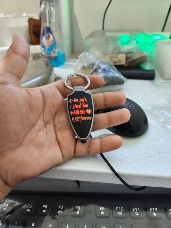 Personalised LED Keychain