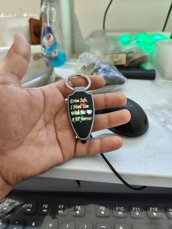 Personalised LED Keychain