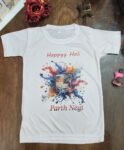 Holi Special Personalised Photo T-Shirt 👕